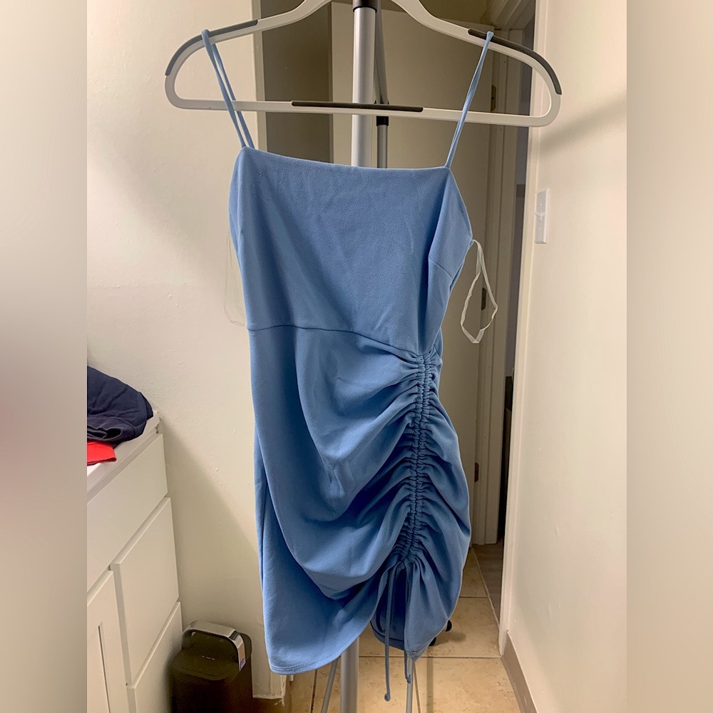 Windsor | Baby Blue BodyCon Mini Forma Dress | Size: M